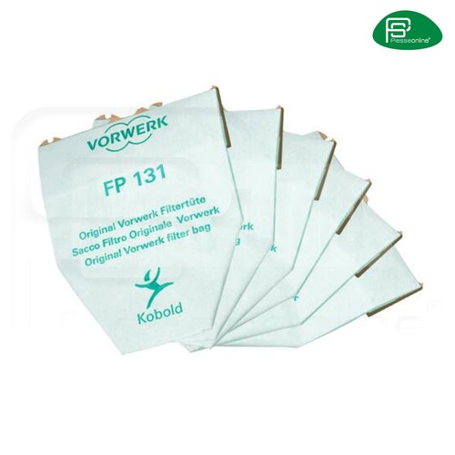 6 SACCHETTI ORIGINALI VORWERK FOLLETTO KOBOLD ASPIRAPOLVERE SCOPA 130 131 |  eBay