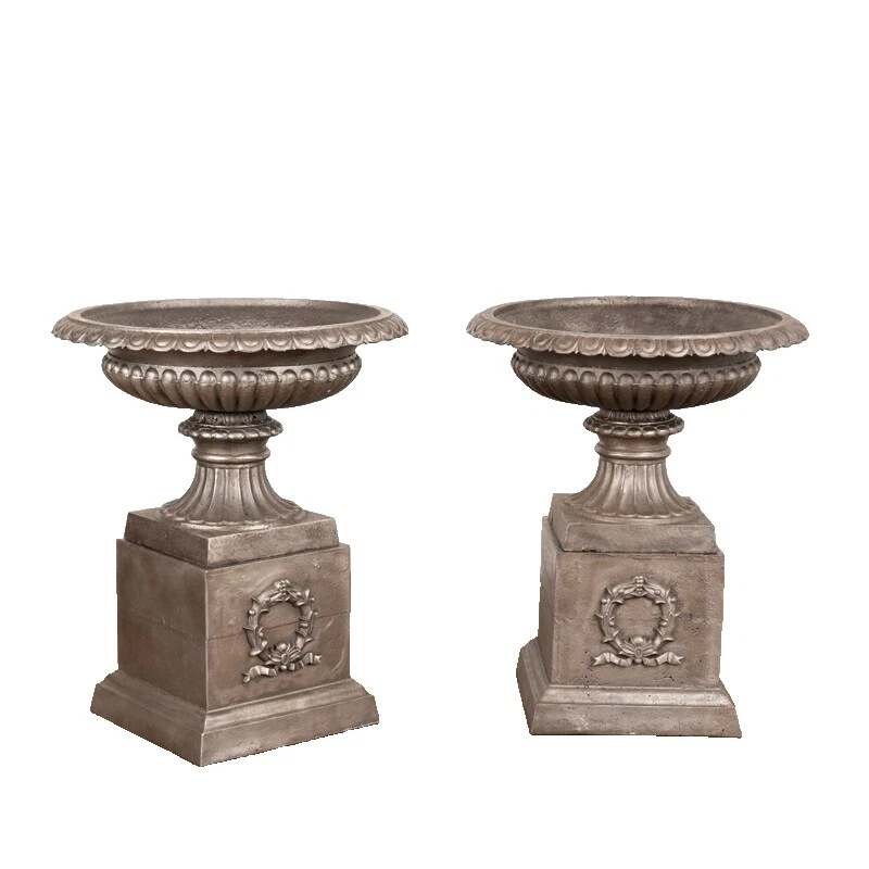 Hierro fundido Vintage original década 1920s antigüedades arquitectónicas y para Jardín