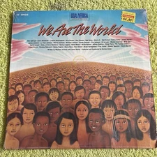USA For Africa We Are The World 12" record  NM-/VG+ Vinyl LP
