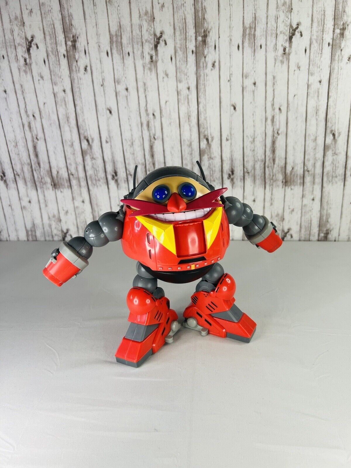 Boneco Sonic Dr Eggman Gigante Importado Batalha 30 Anivers