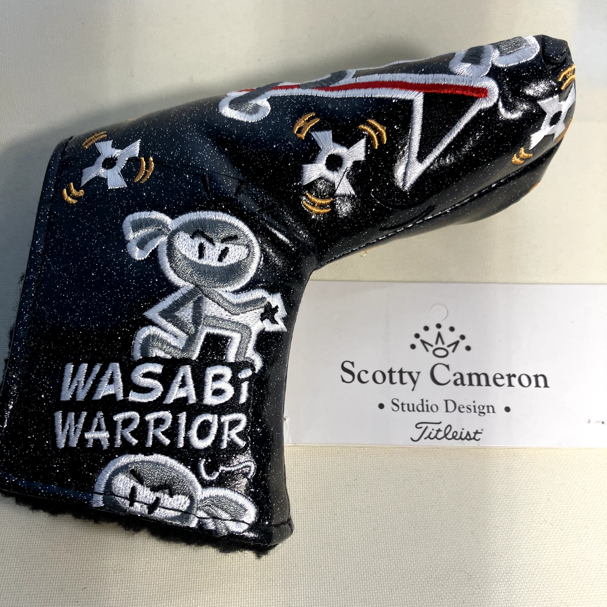 Scotty Cameron wasabi Ninja Warrior Member Patter Headcover