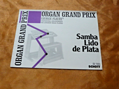 SAMBA LIDO DE PLATA  Noten für Orgel ORGAN GRAND PRIX George Fleury