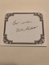 Kate Millett Author Signed Bookplate Autographed New 