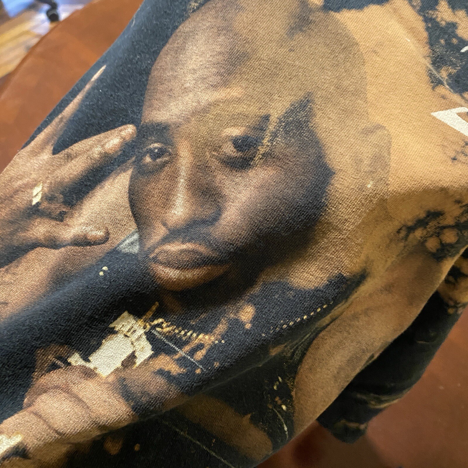 FILA T shirt vintage Y2K 2005 2pac Tupac Rap All Eyes On Me promozionale braccio della morte 2XL XXL