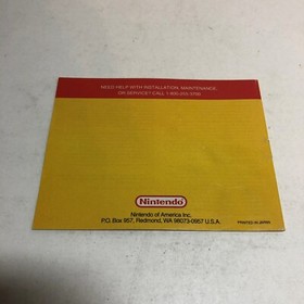 Tetris 2 Instruction Manual ONLY! (Nintendo, NES) Booklet