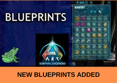 Blueprints BP PC PS5 XBOX Official PVE ASA ARK Survival Ascended