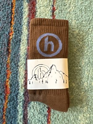 Hidden NY Crew Socks Made In USA Brown/Blue | eBay