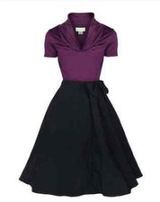 ROBE SEXY MARIAGE SIXTIES 38 40 42 RéTRO VINTAGE 40s 50s 60s DRESS ROCKABILLY 