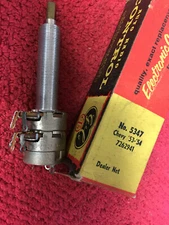 GC ELECTRONICS/CTS 5347  CHEVY 53-54  7262941 AUTO RADIO CONTROL NOS