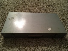 Vintage Logan Metal Deluxe 150 Slide File Case Sorter