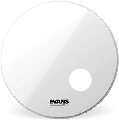 Evans 24'' EQ3 Resonant Coated White Bass Drum Head BD24RGCW