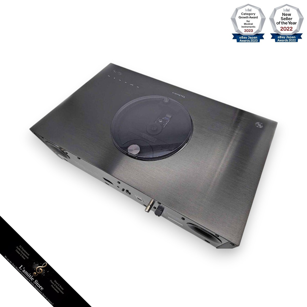 Technics SC-C70MK2 CD Player Black Wi-Fi USB Japan C70 MK2