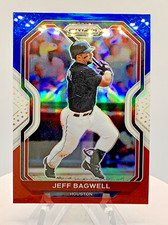 2021 Panini Prizm Prizms Red White and Blue #40 Jeff Bagwell