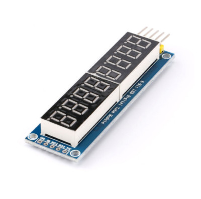 8 digit Nixie tube display module with LED brightness adjustable 595 driving 