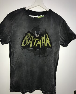 H70  Herren T-Shirt Batman Gotham City classic TV Series by EMP washed out Gr. M