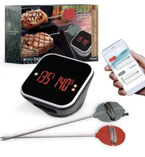 HAMMER + AXE BLUETOOTH INTELLIGENT GRILL THERMOMETER DOWNLOADABLE APP NEW