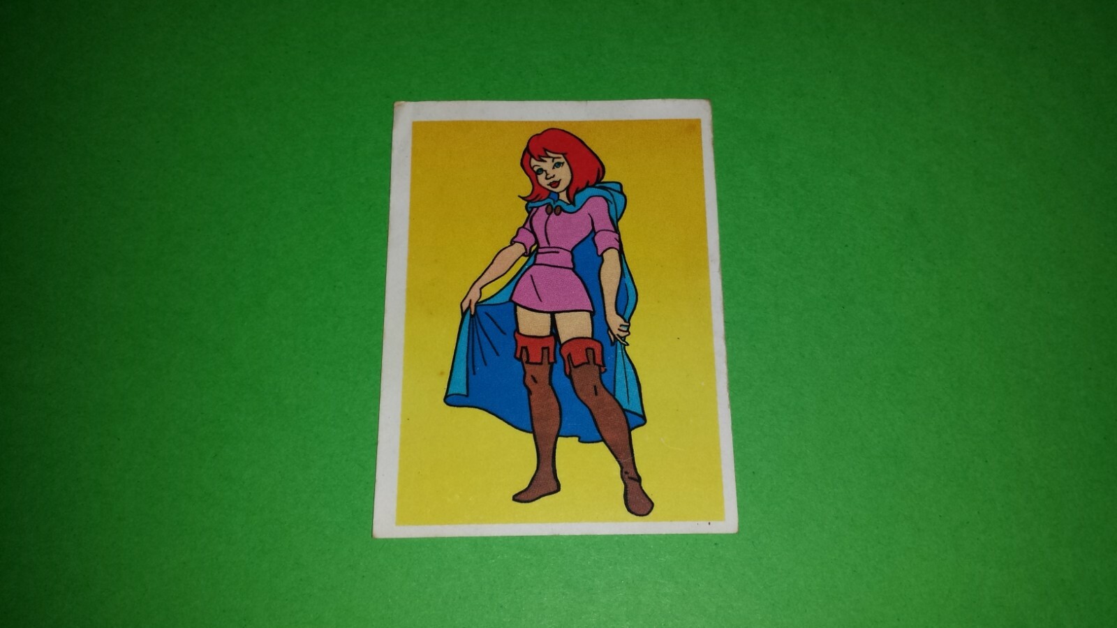 Cromo nº 61 Super Festival del Dibujo Animado "Dragones y Mazmorras - Sheila"