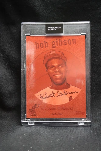 Bob Gibson 163 2020 Topps Project 2020 by Don C PR: 3,484