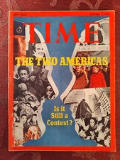 TIME October 2 1972 Oct 72 10/2/72 McGOVERN vs NIXON TWO AMERICAS