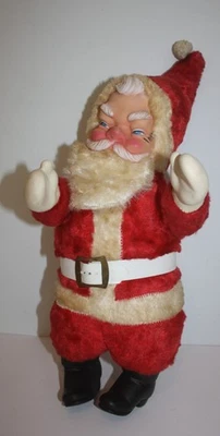 Vintage Rubber Santa for sale | eBay