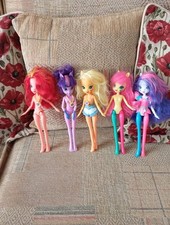 My Little Pony Equestria Girls Brushable Dolls x 5 Bundle