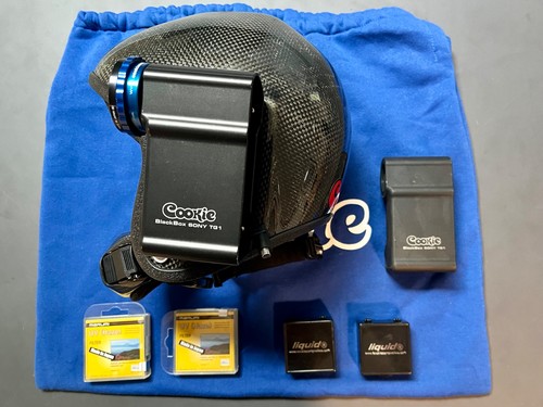 Cookie Composite MXV Open Face Skydiving Camera Helmet w/ Blackbox Hypeye Lens's