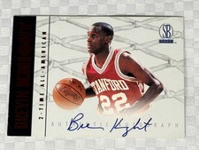 1997 Score Board - Authentic Autographs Brevin Knight Red Foil (AU, RC)