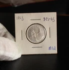 1963 Canada Quarter; 25 Cents; Silver 0.800; MS-63 (?)