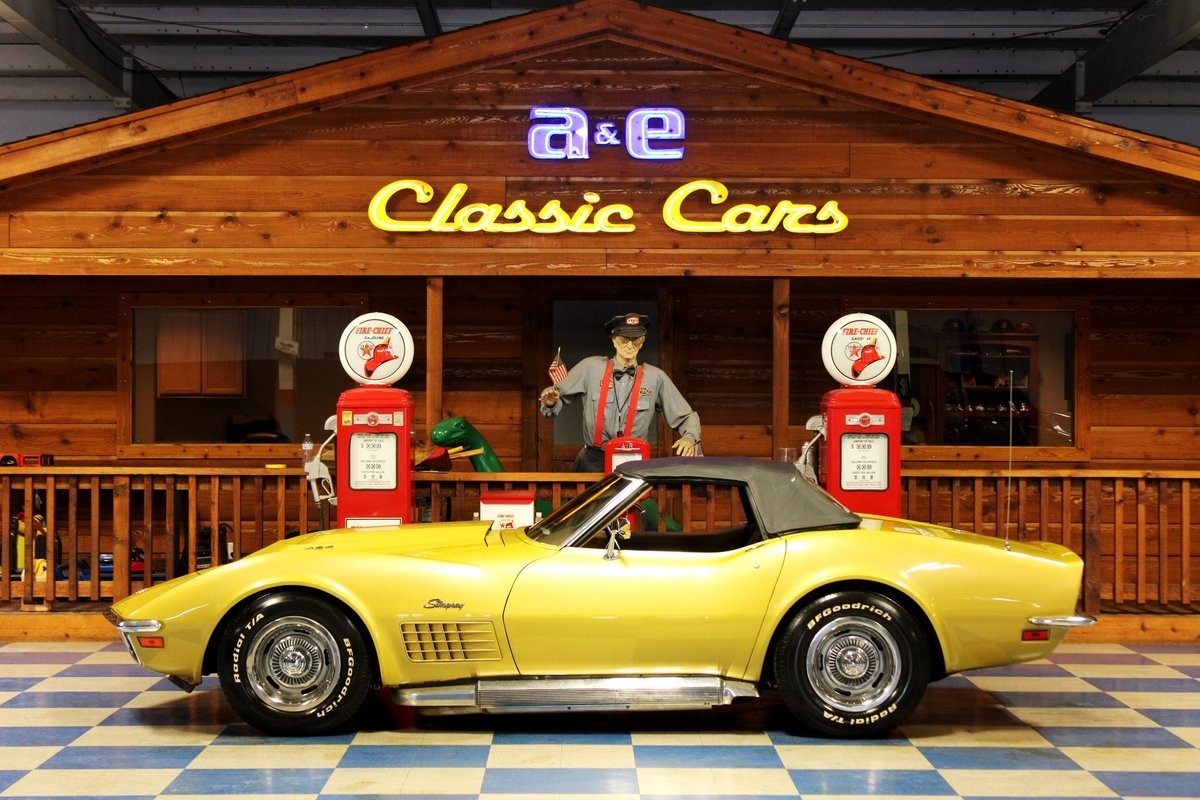 1972 Gold Chevrolet Corvette   | C3 Corvette Photo 3