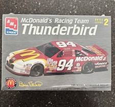 AMT Ertl 1:25 McDonalds Racing Team Thunderbird NASCAR Model Kit Bill Elliott