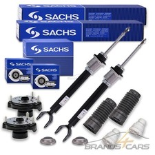 2x SACHS STO&szlig;D&Auml;MPFER +DOMLAGER+MANSCHETTEN VORNE F&Uuml;R MERCEDES E-KLASSE W211 S211