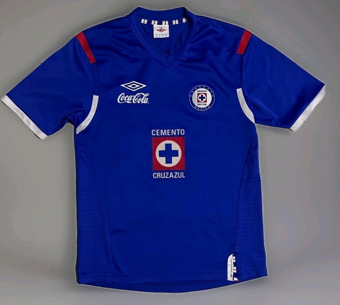 Jersey Cruz Azul 2011-2012 Mediano #10 Chaco Giménez Umbro ⚽️