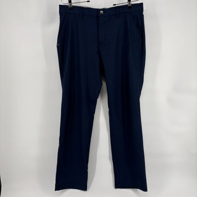 Adidas Golf Pants Men's 32x32 Blue 5 Pocket Tapered Fit Performance
