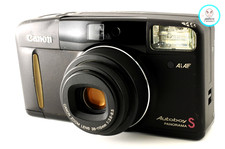 Excellent Canon Autoboy S PANORAMA 35mm Point Shoot 35mm Film Camera Japan
