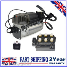 For Audi Q7 (4LB) 2006-15 Air Suspension Compressor Pump & Valve Block & Relay