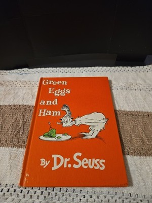 1st Edition Dr Seuss Green Eggs And Ham 1960  60-13493 Collectible