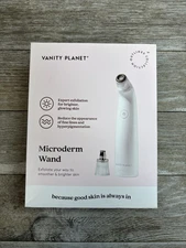 Vanity Planet Microderm Exfoliating Wand VNT04112 White NEW