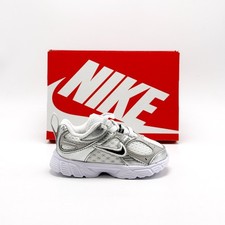 NEW TODDLER Baby Nike V5 RNR TD WHITE / VAST GREY HQ6413-100