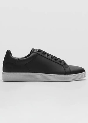 Mango schwarze Metrolea Herren-Sportschuhe   Größe 7   LA 365