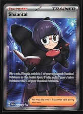 Shauntal 243/182 Paradox Rift Ultra Rare Holo Pokemon Card