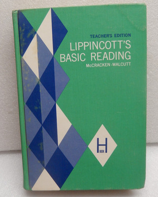 Lippincott's Basic Reading BOOK H *Teacher's Edition* McCracken and Walcutt