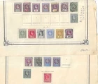 INTERESTING COLLECTION OF KING EDWARD VII GOLD COAST POSTAGE STAMPS, MH/USED.