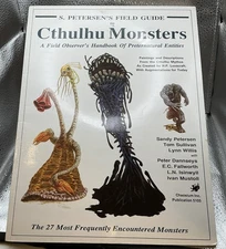 1988 Chaosium Inc. Softcover Book S. Petersen's Field Guide to Cthulhu Monsters