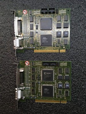 Lot of 2  TEC5  PD-PCI01V1  06012.10  Spectral Data Acquisition PCI Card