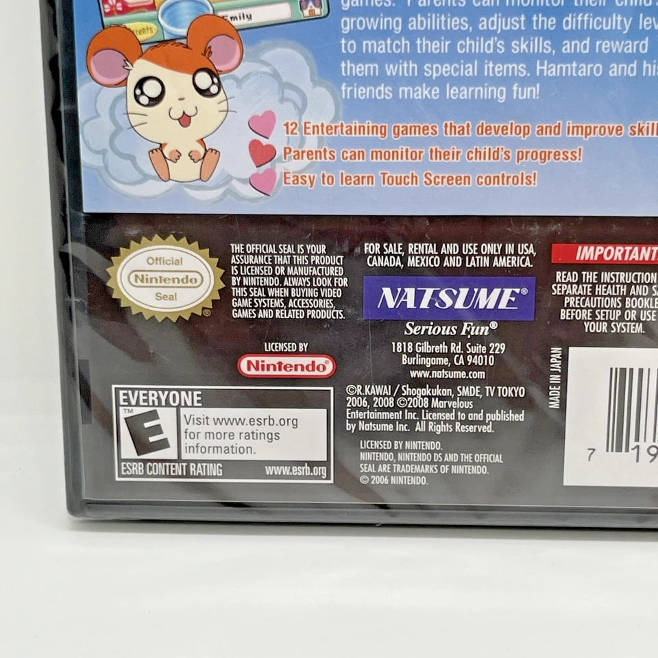 Hi! Hamtaro: Ham-Ham Challenge DS – New Factory Sealed - US Version - Image 3 of 4