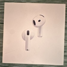 Apple AirPods 4 Active Noise Cancellation Bluetooth Earbuds w/Charging Case.