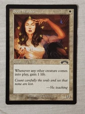 NM Soul Warden Exodus Mtg Magic the Gathering