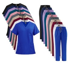 V-Neck Medical Scrubs for Men  Women - Bulk Order, Various Styles