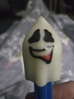 PEZ Ghost Candy Dispenser White Head Blue Stem Made in Hungary — photo 5