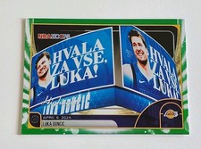 Luka Doncic NBA Hoops Highlights April 8,2025 Card Green